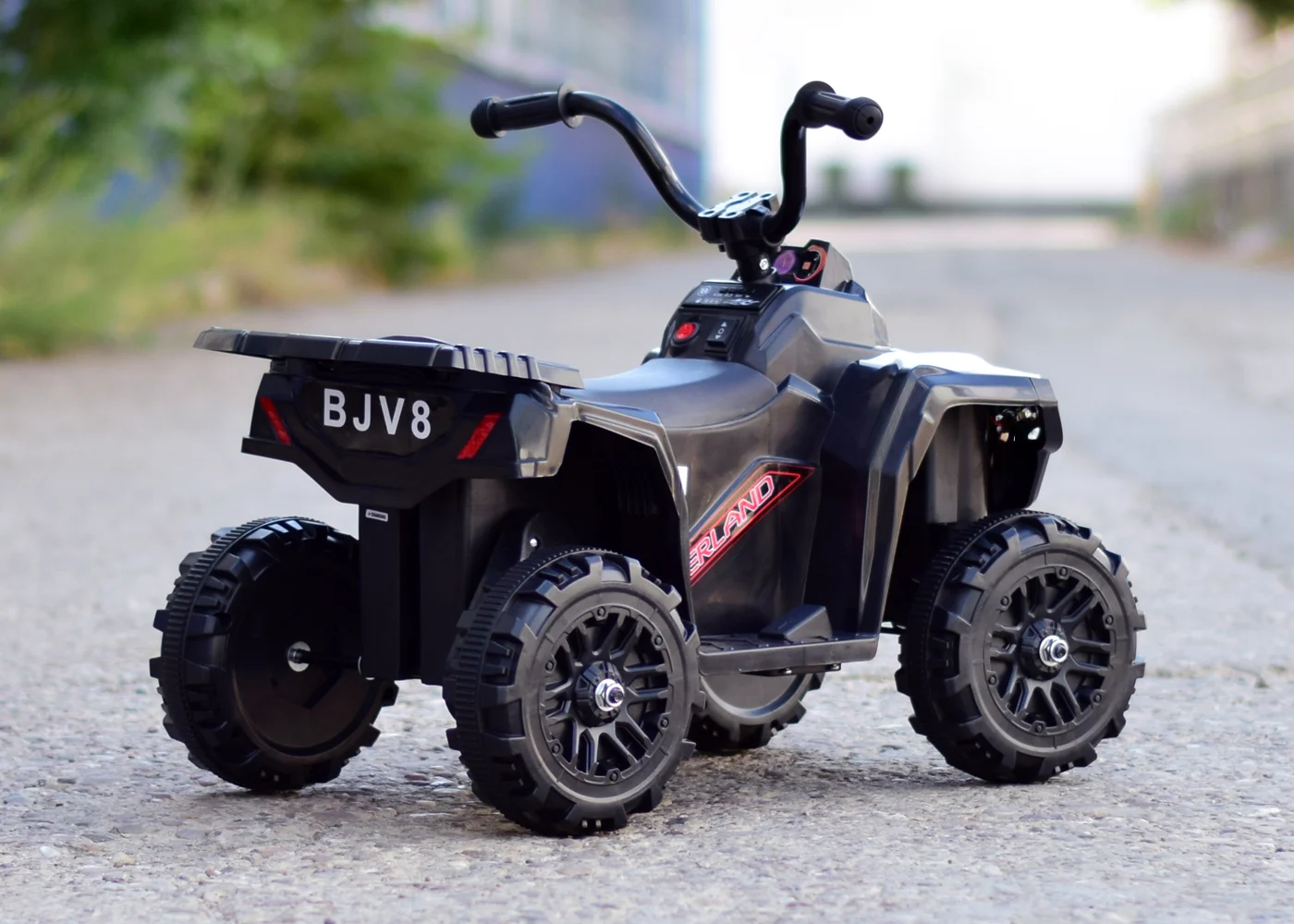Mini electric ride on quad for children, Glory 25W 6V, white [6]