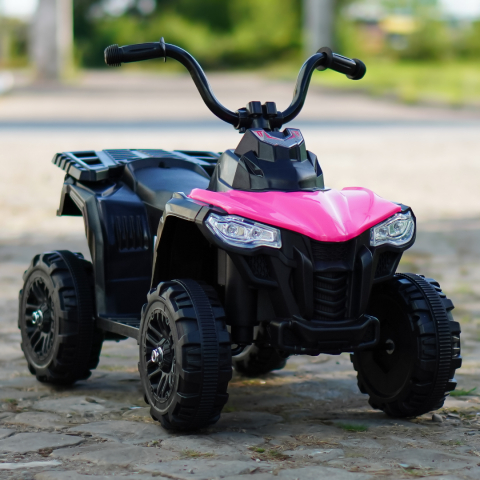 Mini atv electric pentru copii Glory 25W 6V, roz [1]