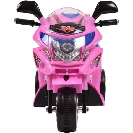Electric Ride-on mini motorcycle for children Kinderauto C051, 35W, 3 wheels, standard, pink [2]