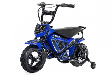 Motociclete electrice - Mini Motocicleta electrica pentru copii NITRO ECO Flee 250W #Albastru