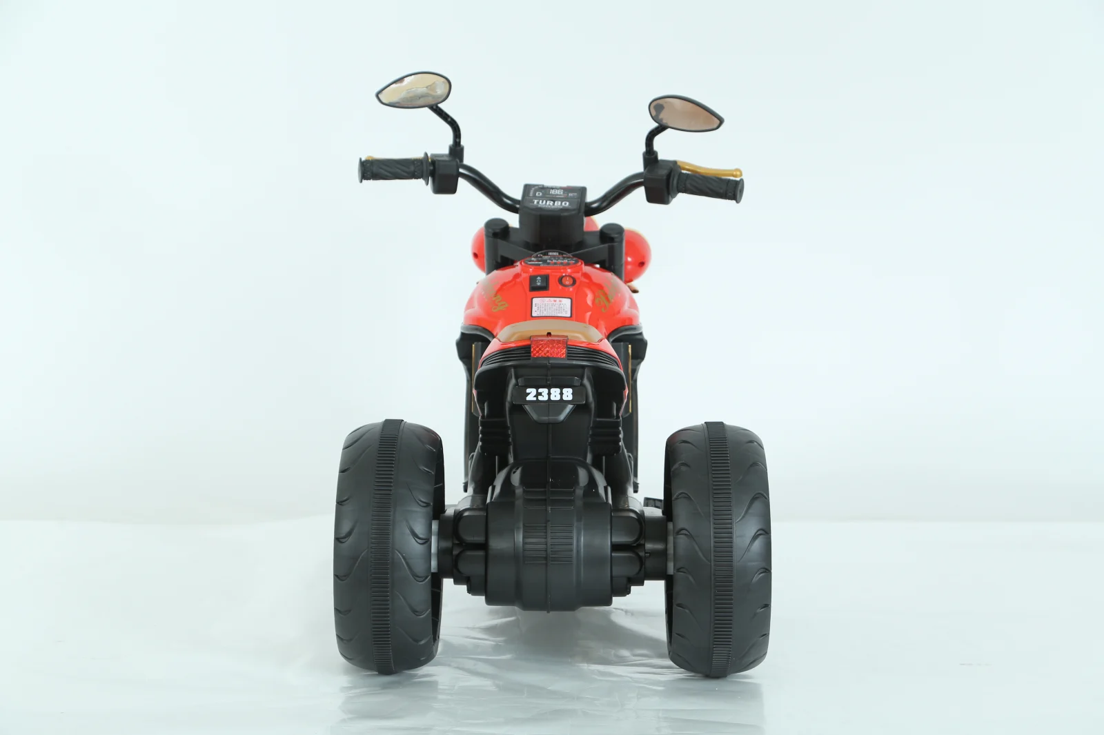 Motocicleta electrica Jocker cu 3 roti, telecomanda inclusa, 70W, echipare, premium, rosie [20]