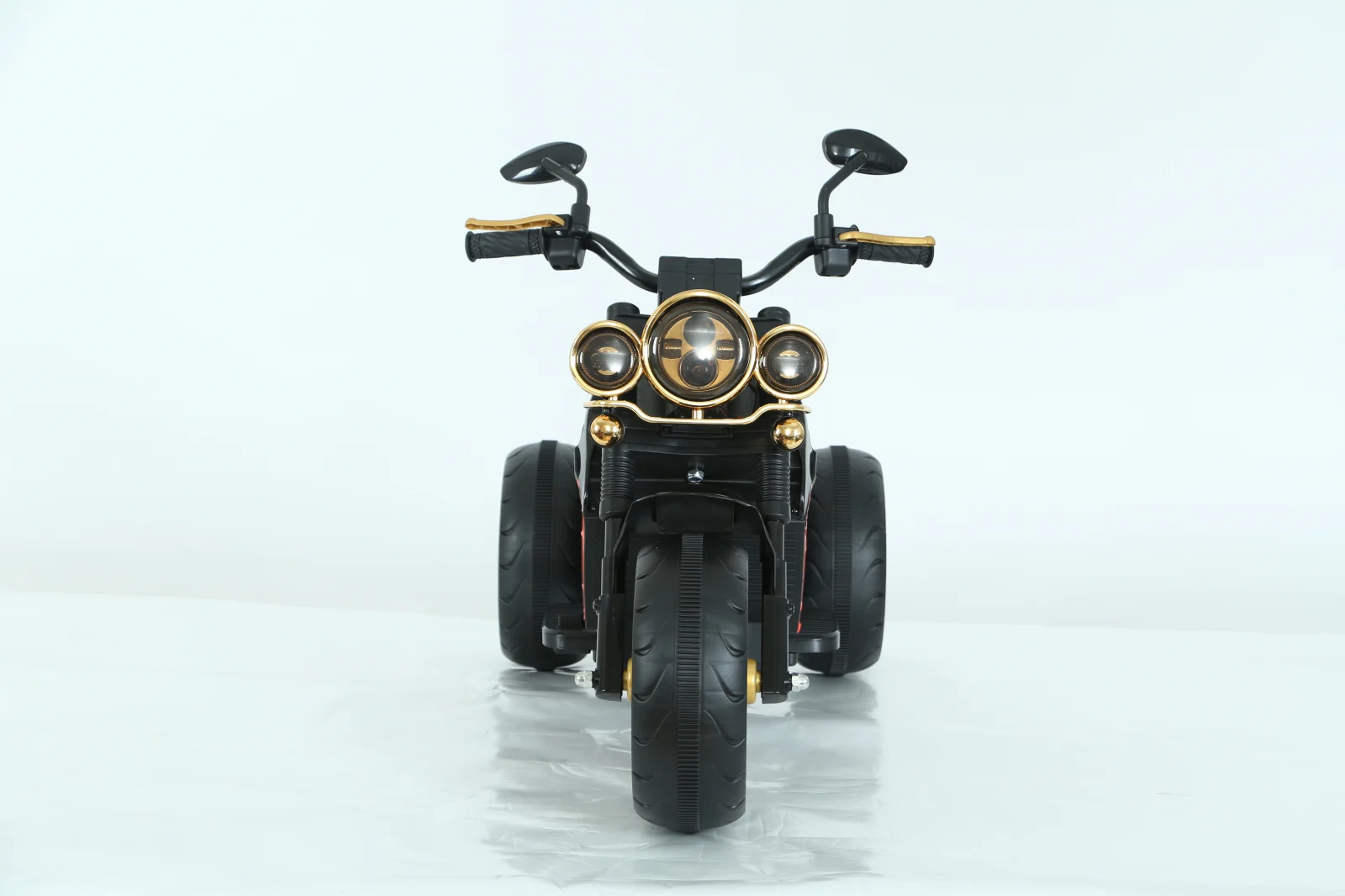 Motocicleta electrica Jocker cu 3 roti, telecomanda inclusa, 70W, echipare, premium, neagra [1]