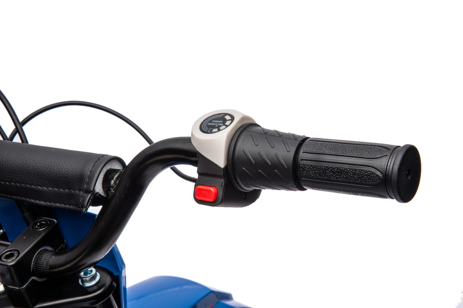 Electric ride-on motorcycle for children 4-9 years, Enduro type, 250W, 24V, blue [25]