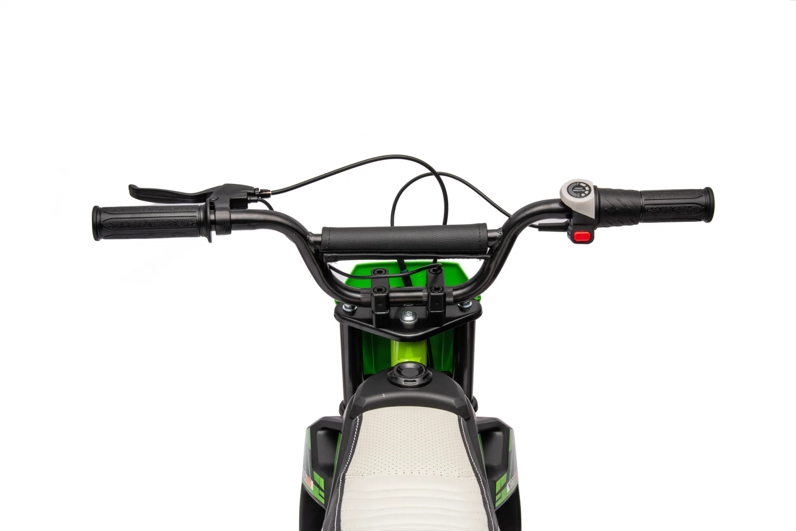Electric ride-on motorcycle for children 4-9 years, Enduro type, 250W, 24V, green [7]