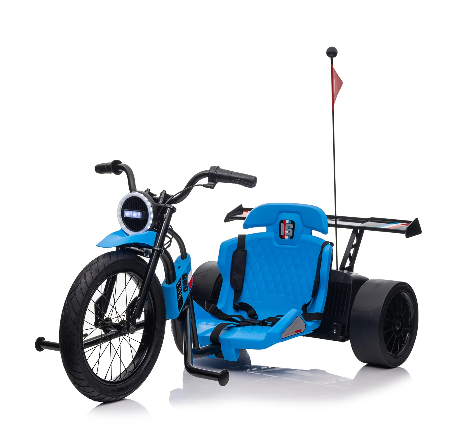 Ride on Motorcycles - Ride-on motorcycle Drift-Trike, for children 5-12 years, 500W, 24V, 10Ah, blue