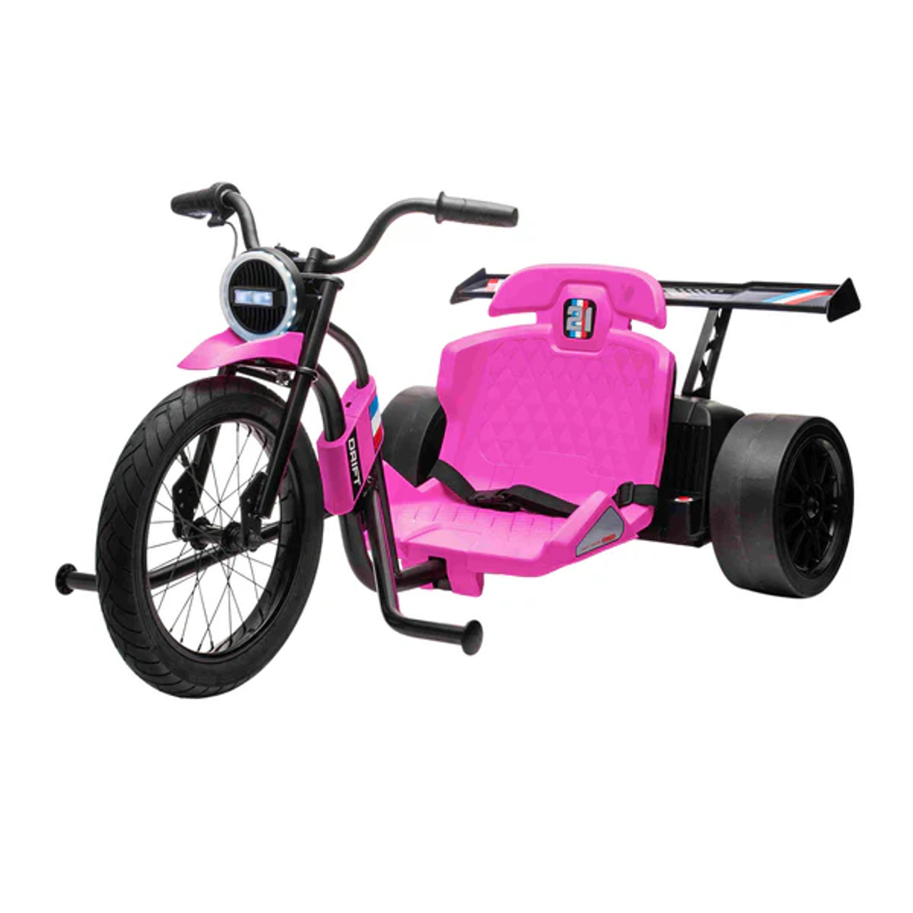 Ride on Motorcycles - Ride-on motorcycle Drift-Trike, for children 5-12 years, 500W, 24V, 10Ah, pink