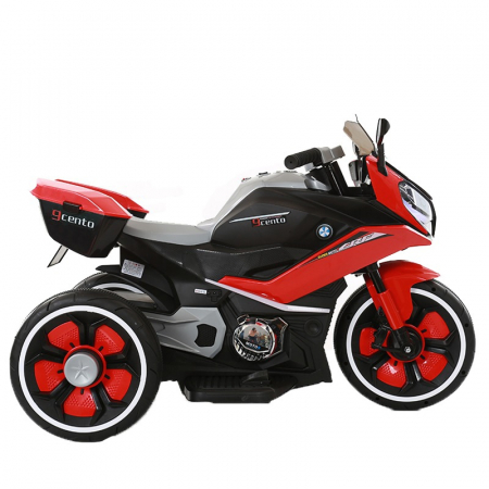 Children's electric ride on motorcycle BJ618 70W 6V, standard, red [1]