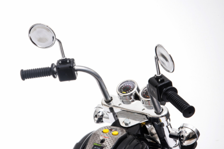 Electric ride on motorcycle for children BJ777, 35W 6V, black [5]