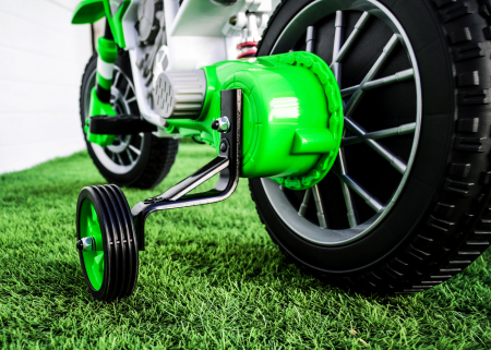 Electric ride on motorcycle for children BJH022, 70W 12V, green [10]
