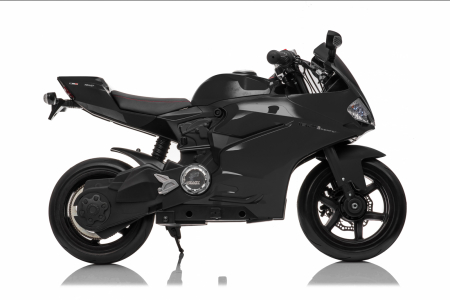 Motocicleta electrica pentru copii SX1629, putere 250W, 24V, roti moi cauciuc EVA, Neagra [13]