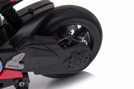 Premium electric Ride-on motorcycle for children SX1629, 250W, 24V, EVA wheels, rosie [8]