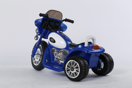 Electric ride-on police motorcycle for children, JT568 35W STANDARD, blue [3]