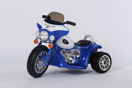Electric ride-on police motorcycle for children, JT568 35W STANDARD, blue [11]