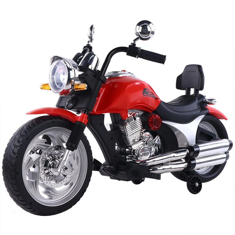 Ride on Motorcycles - EU wholesale electric ride-on motorcycle, for children 3-9 years, red