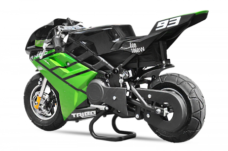 Motociclete electrice - Motocicleta electrica Pocket Bike NITRO Eco TRIBO 1060W 36V #Verde