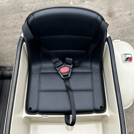 Ride-on scooter for children, licensed Piaggio VESPA 150 VL1T, 110W, 12V, 10Ah, beige [13]