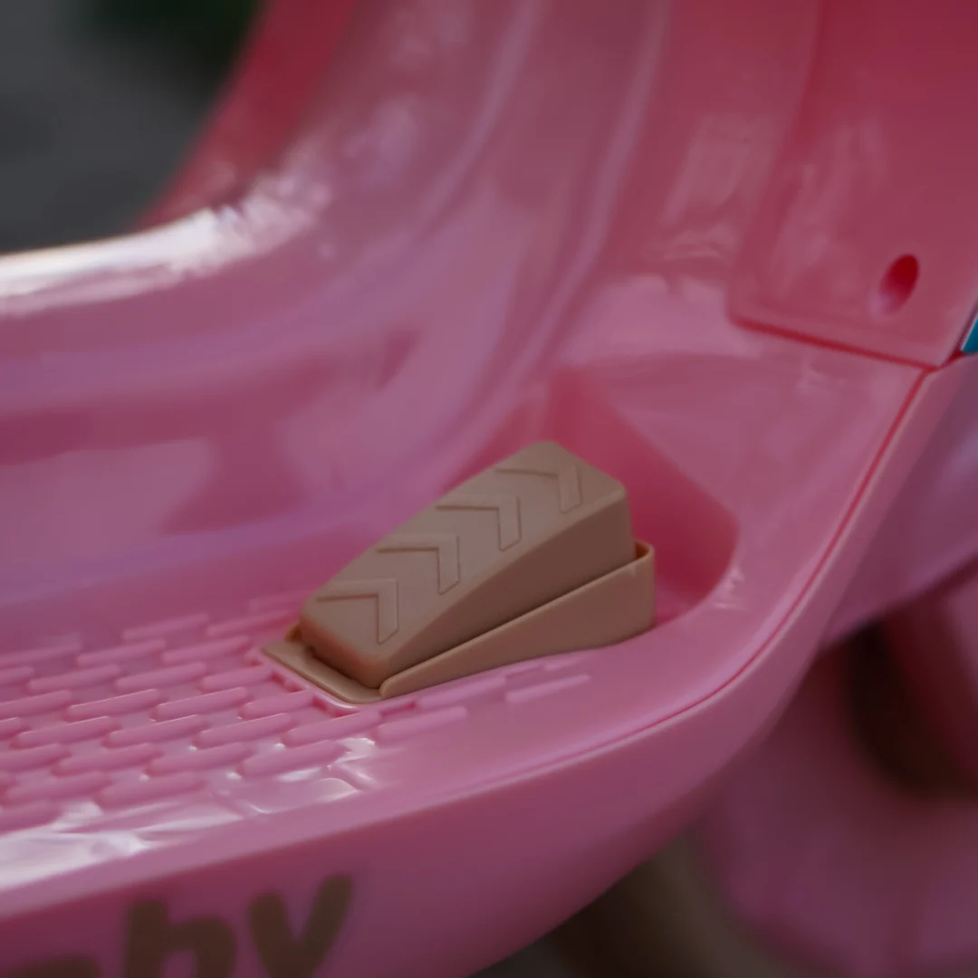 Electric Scooter for Kids , 3 Wheels, 2 Seats, Remote Control, 70W, pink [8]