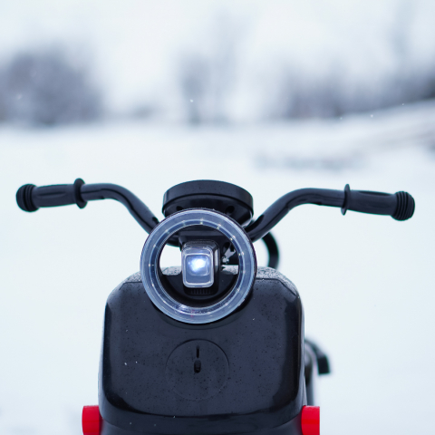 Ride-on scooter for children, remote control, model BJBTK3, 70W, black [7]