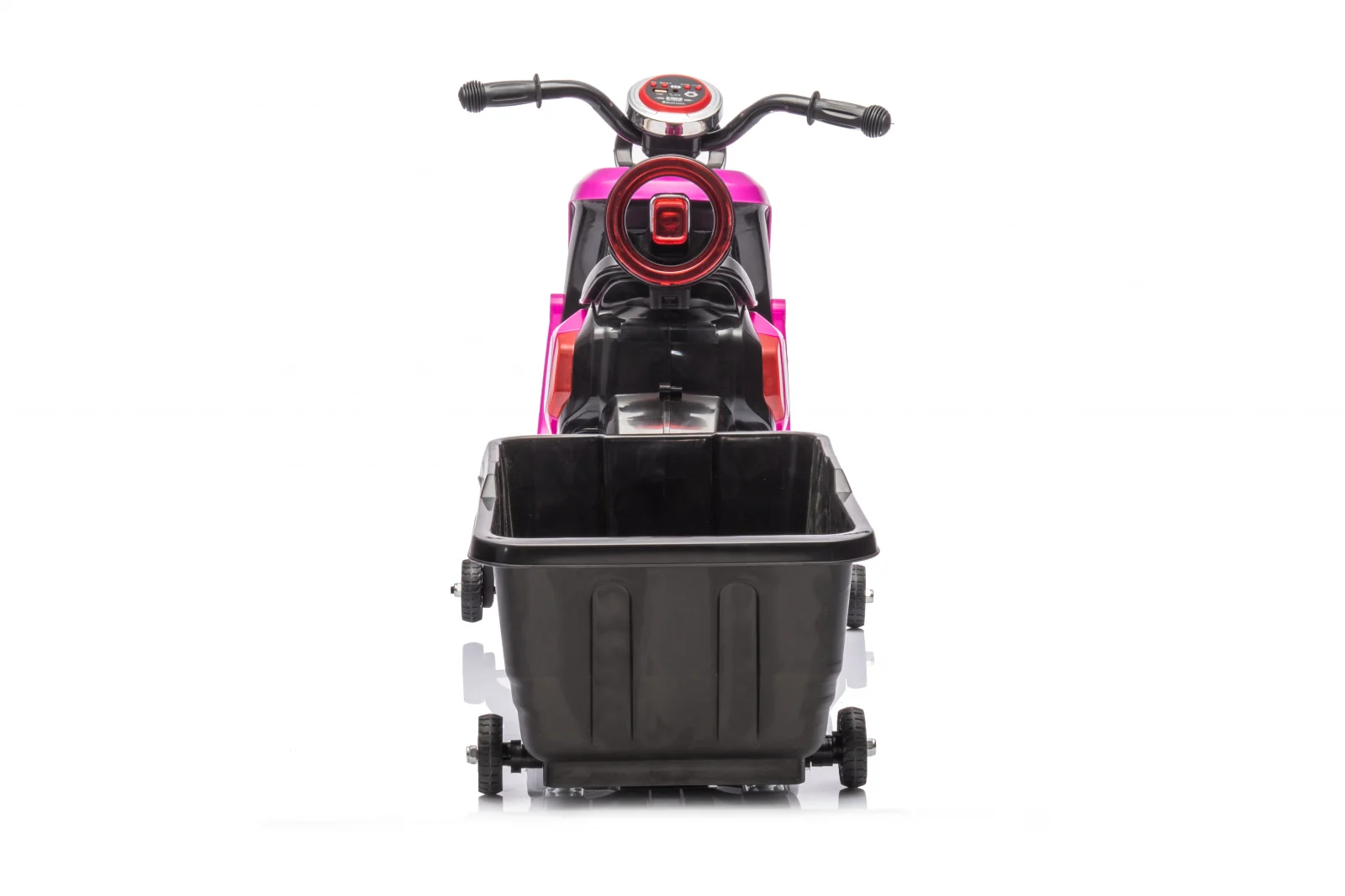 Ride-on scooter for children, with detachable trailer, remote control, model BJBTK3, 70W, pink [5]