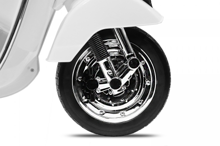 Scuter electric pentru copii Piaggio PX150, 70W, 12V, premium, albastru [1]