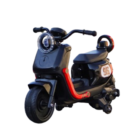 Ride on Motorcycles - Ride-on scooter for children, remote control, model BJBTK3, 70W, black