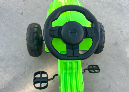 Ride on tractor with pedals for children 3-8 years, model G206, green [11]