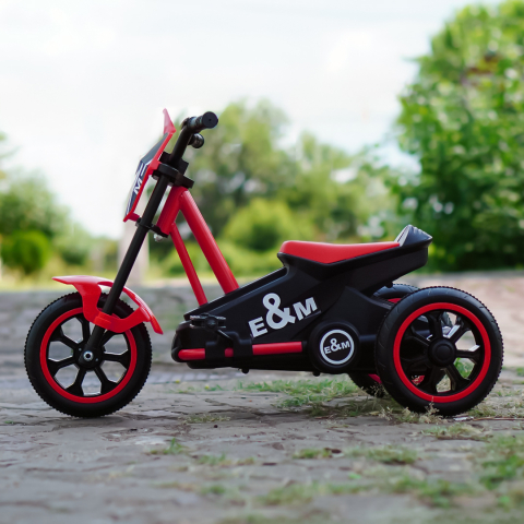 Ride-on tricycle for children 2-4 years, model G301, red [3]