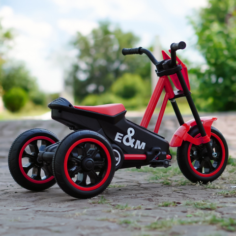 Ride-on tricycle for children 2-4 years, model G301, red [5]