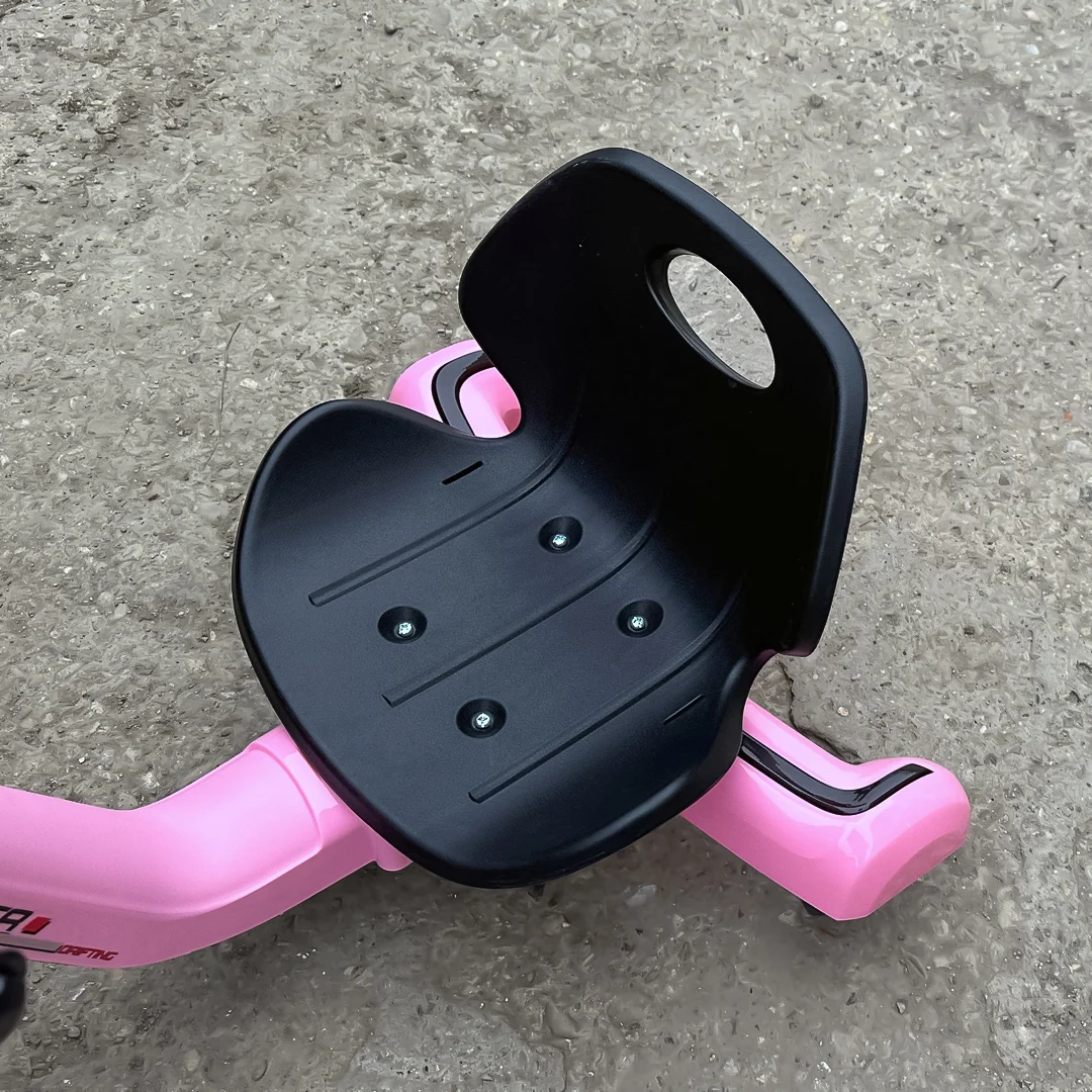 Electric Kids Tricycle Slider 360 – 12V Ride-On Trike for Ages 4–7, pink [2]