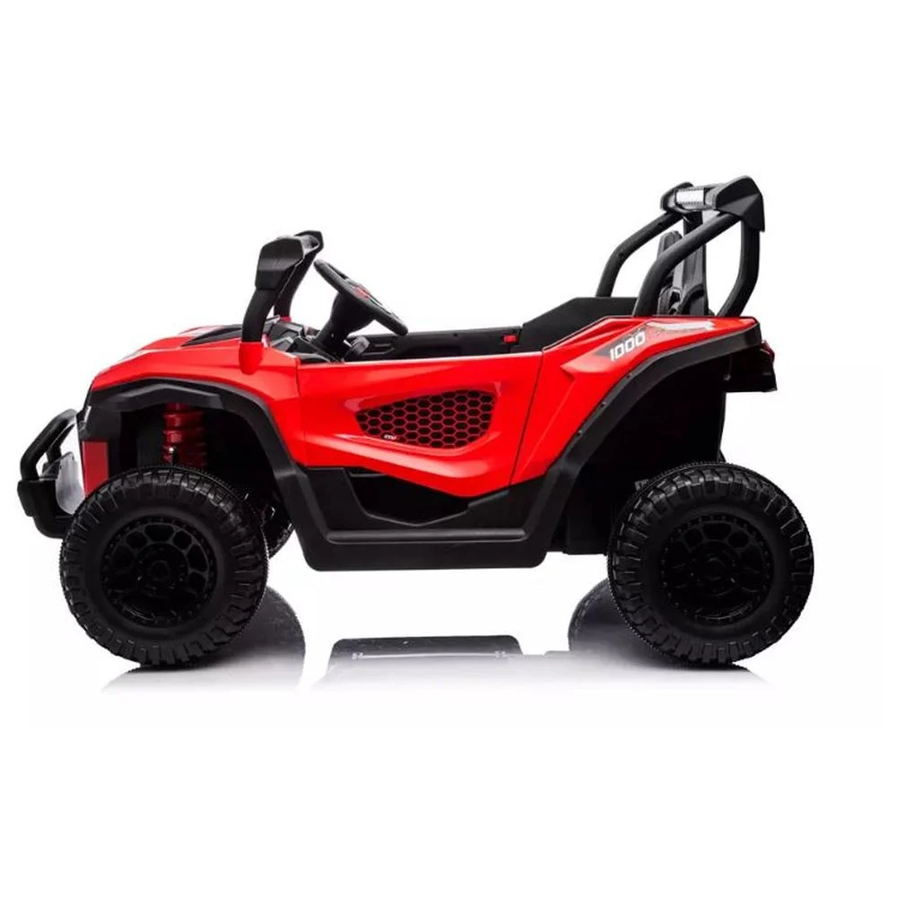 Electric ride on UTV for children Buggy-Truck, 2 seats, 200W, 12V, premium equipped, red [3]