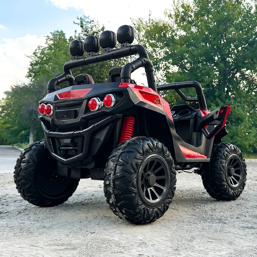 4x4 electric ride-on UTV, for 2 children, RZR1000 180W 12V, PREMIUM, red [6]