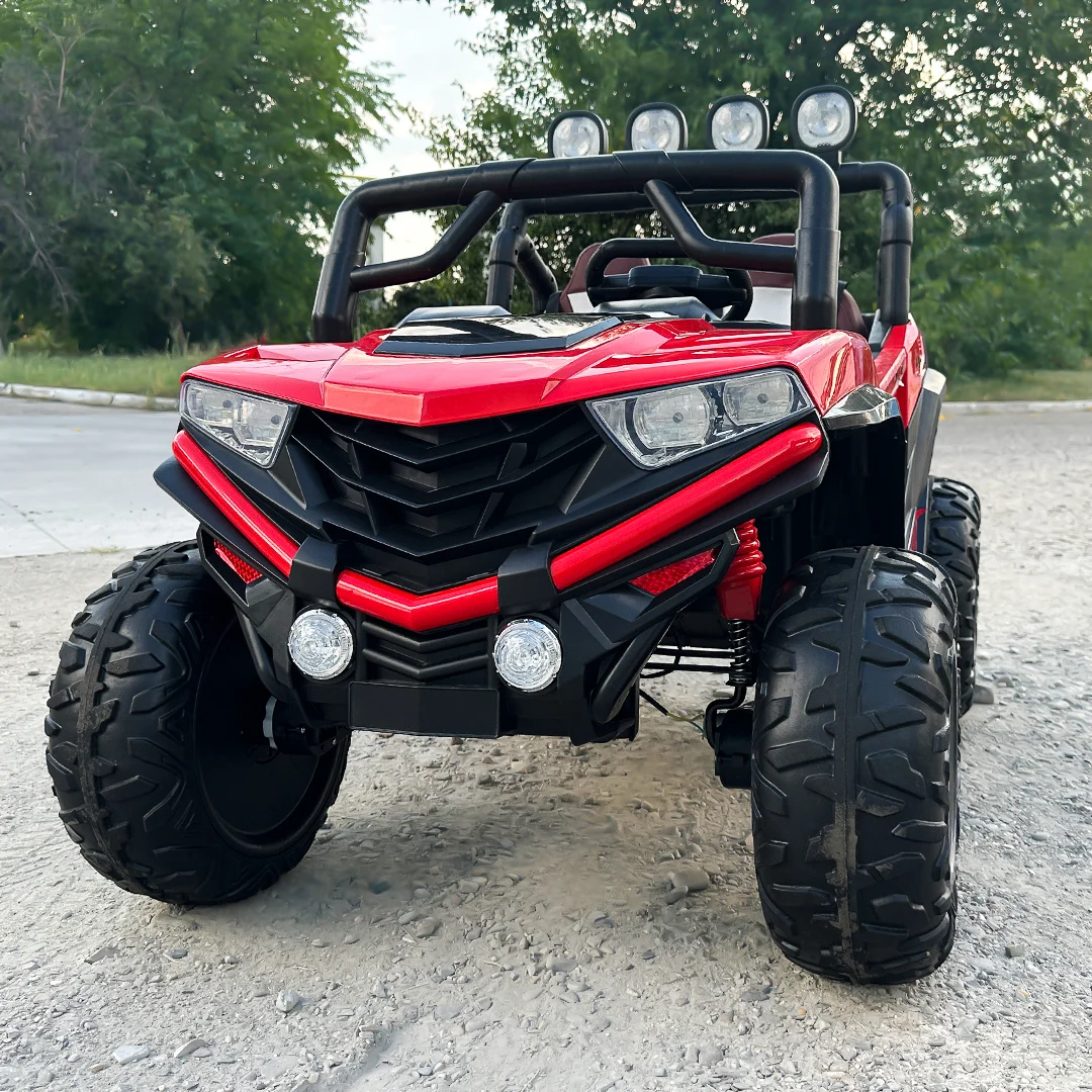 4x4 electric ride-on UTV, for 2 children, RZR1000 180W 12V, PREMIUM, red [1]