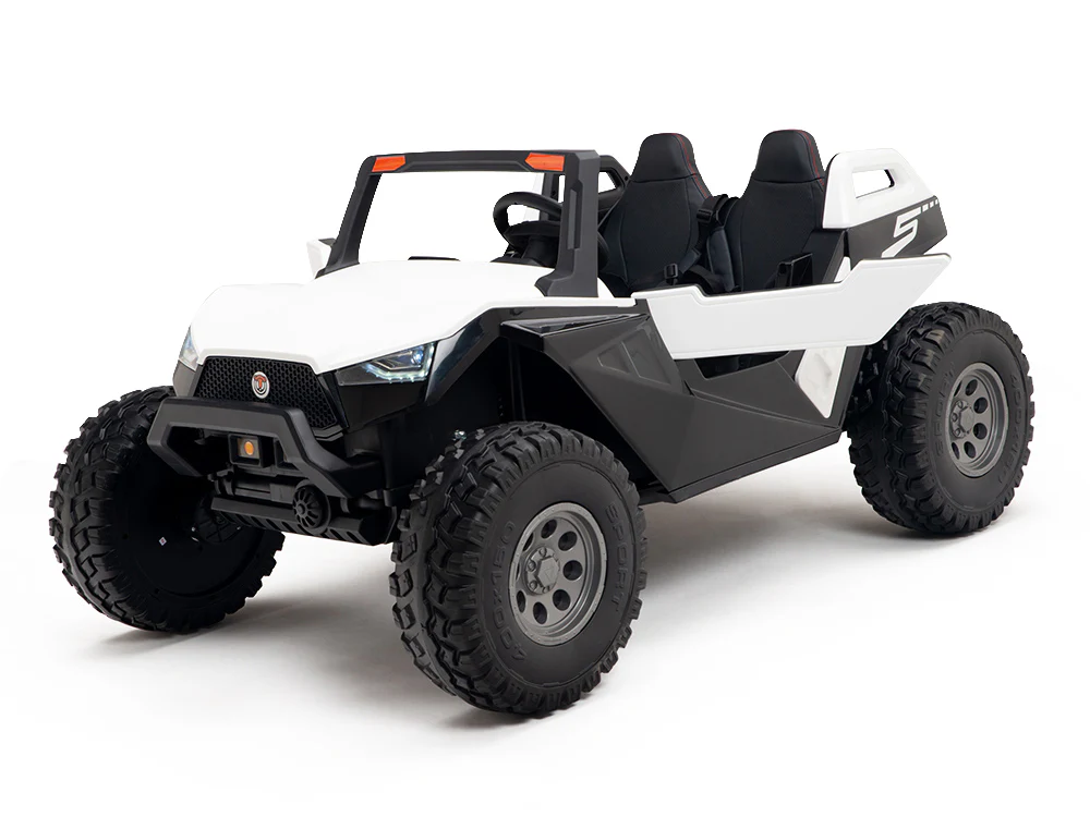 ATV & UTV Electrice - UTV electric Buggy XXL, 4 locuri, 500W, 24V, 14Ah, alb