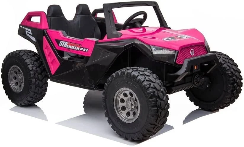 ATV & UTV Electrice - UTV electric Buggy XXL, 4 locuri, 500W, 24V, 14Ah, roz