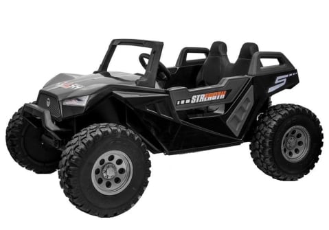 ATV & UTV Electrice - UTV electric Buggy XXL, 4 locuri, 500W, 24V, 14Ah, roz negru