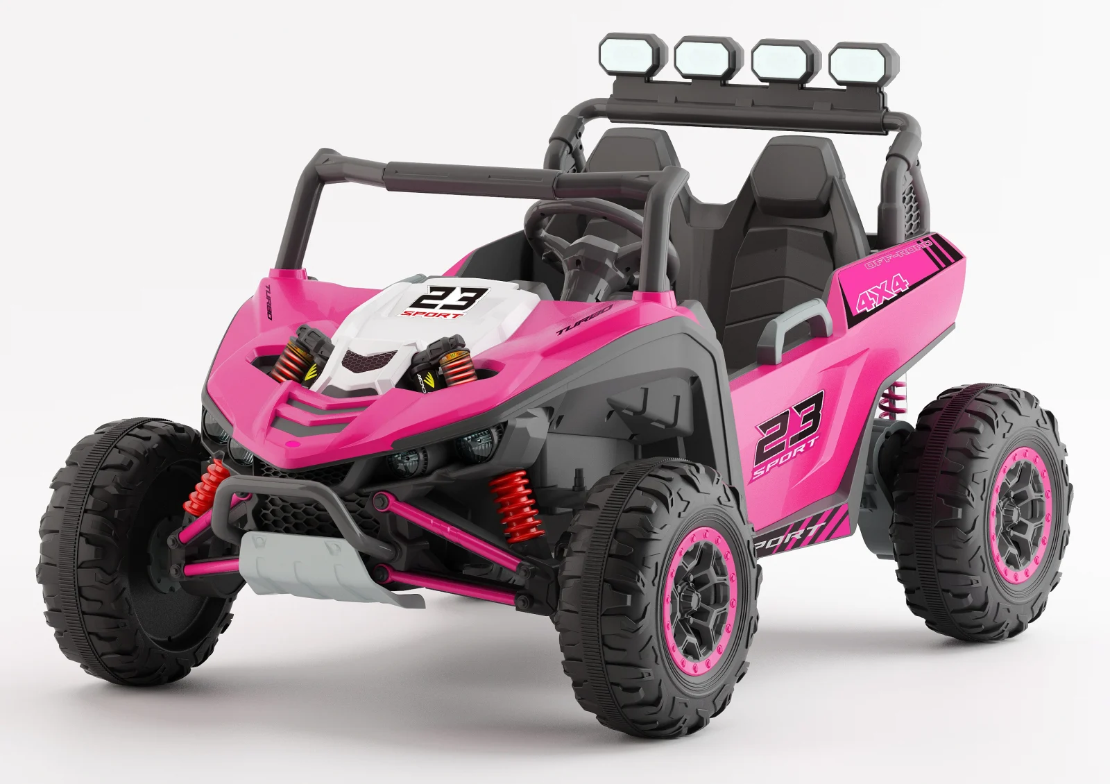 Ride On ATV & UTV - Electric Ride-On UTV Arrow Dune-Buggy, 24V 300W, 2-Seater, Premium, Pink