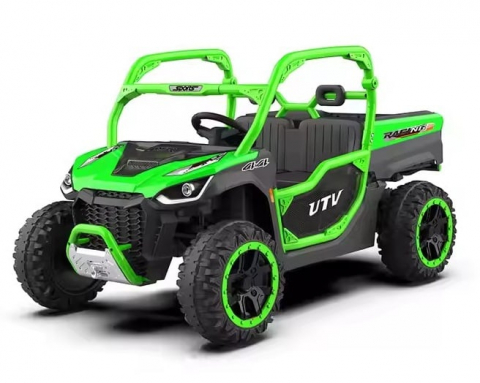 Ride On ATV & UTV - Children's electric UTV, Ranger 4x4, 2 seats, 300W 24V, premium, green