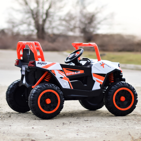 Children's electric UTV RSR, with music player, 60W 12V, standard equipment, orange [5]