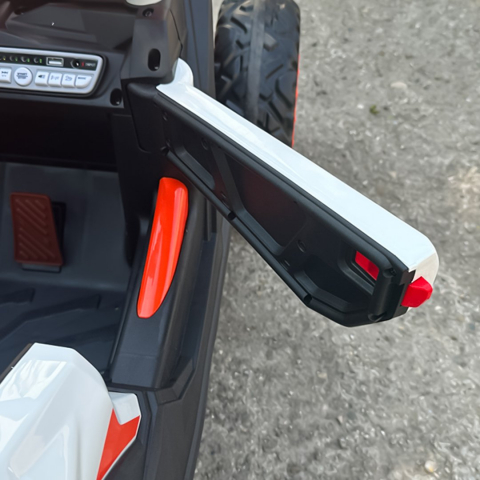 Warrior 4x4 orange UTV, premium 12V ride-on adventure for kids [4]