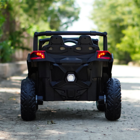 Warrior 4x4 red UTV, premium 12V ride-on adventure for kids - Copie [9]