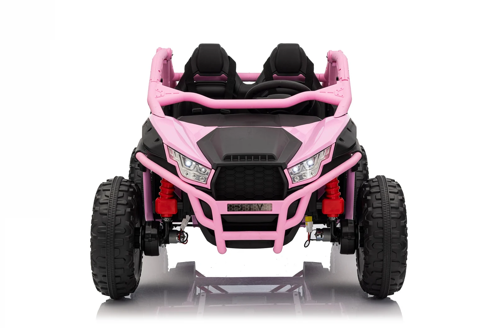 Electric UTV for Kids, Dune-Buggy SPORT, 2-Seater, 800W, 24V 10Ah, 4x4,  Premium, pink [3]