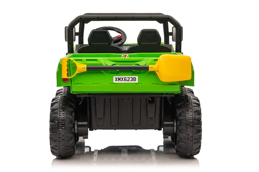 UTV electric Farm Tractor 6x6, cu 2 locuri, 180W, 12V, echipare premium, verde [8]