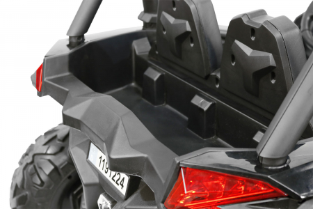 UTV electric pentru 2 copii, Rocker BJ603, 4x4, 180W, 12V, albastru [3]