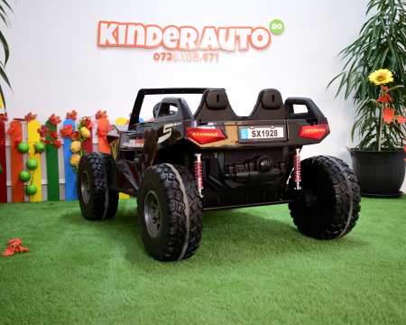 Electric ride on UTV for kids BJX1928, 4x4, 300W, 24V, premium, black [9]