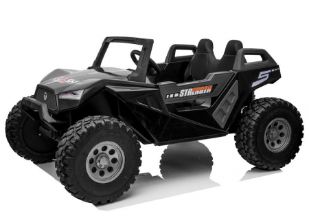 Electric ride on UTV for kids BJX1928, 4x4, 300W, 24V, premium, black [11]
