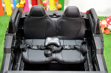Electric ride on UTV for kids BJX1928, 4x4, 300W, 24V, premium, black [3]