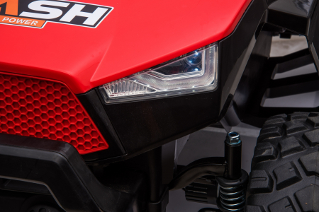 UTV electric pentru copii BJX1928, tractiune 4x4, 300W putere, 24V, premium, rosu [12]