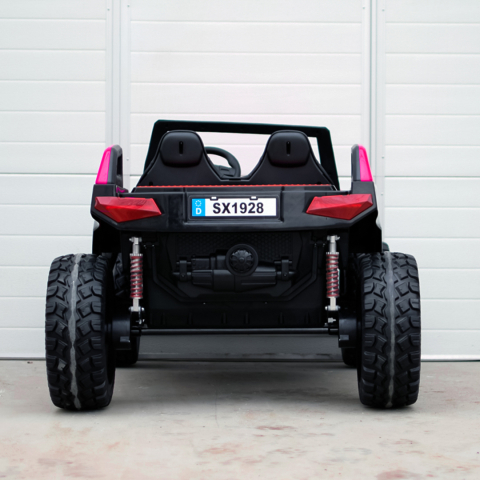 Electric ride-on UTV for children BJX1928, 4x4, 300W, 24V, premium, pink [6]