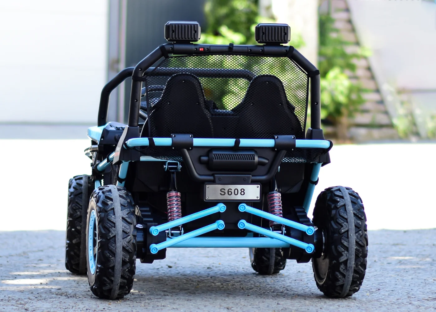 Ride-on UTV for children Dune-Buggy, 2 seats, 200W, 24V, premium, blue [9]