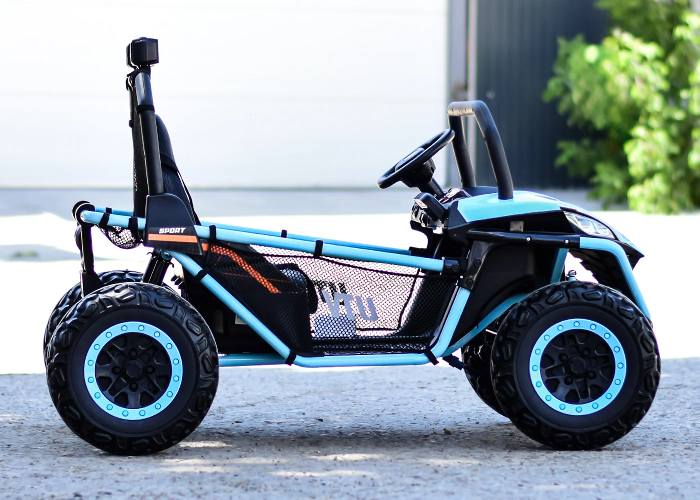 Ride-on UTV for children Dune-Buggy, 2 seats, 200W, 24V, premium, blue [8]